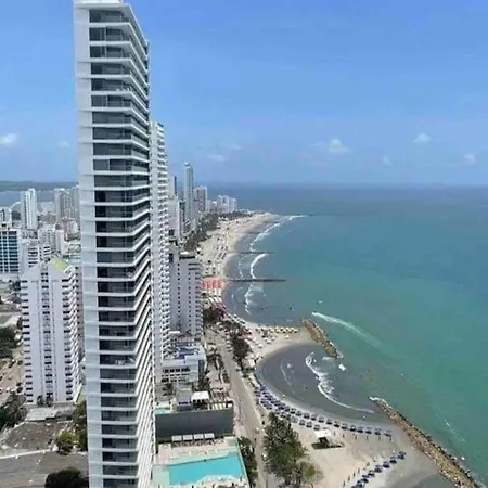 Apto 3002 Frente Al Mar- Edificio Palmetto, Piso 30 Apartamento Cartagena