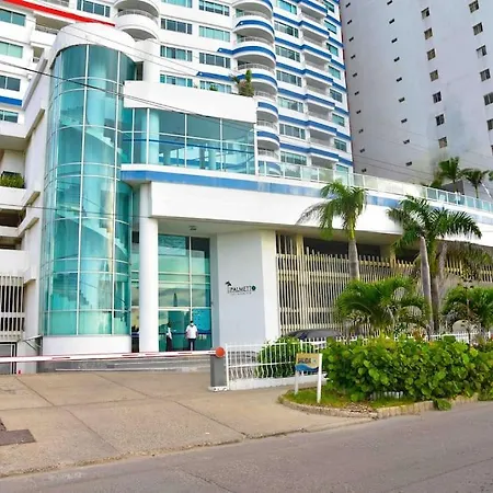 Apto 3002 Frente Al Mar- Edificio Palmetto, Piso 30 * Cartagena