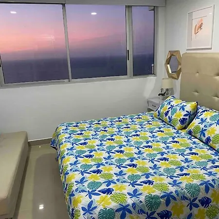 Apto 3002 Frente Al Mar- Edificio Palmetto, Piso 30 Apartamento Cartagena